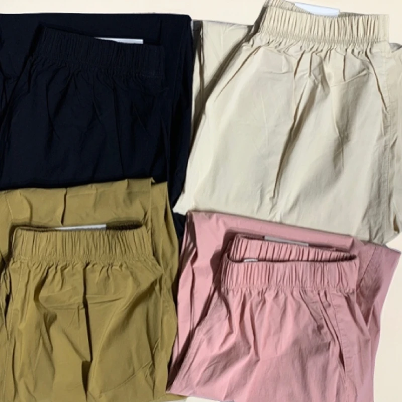 休闲夏季薄款宽松透气长裤