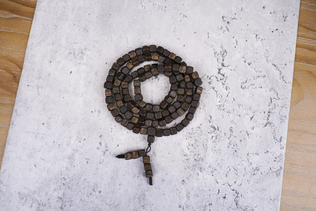 【智慧沉香】八分来财大礼包（方糖手串多圈+桶珠手串单圈）