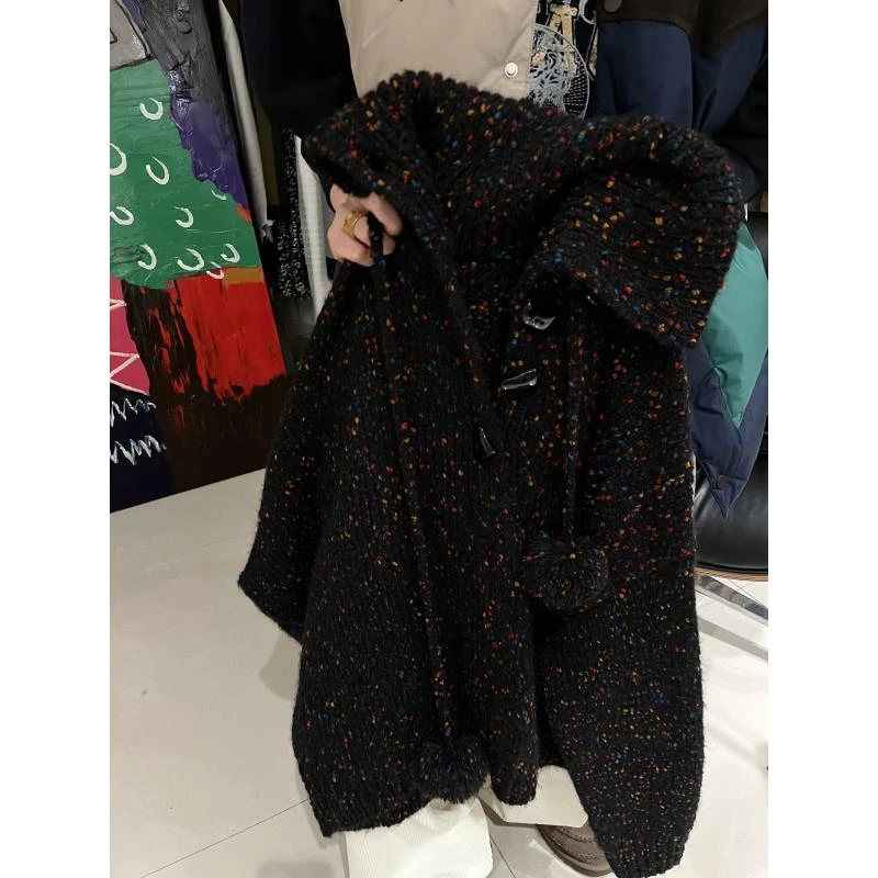 【圣诞点点毛衣】软糯超舒服显瘦的圣诞点点毛衣 J24M586