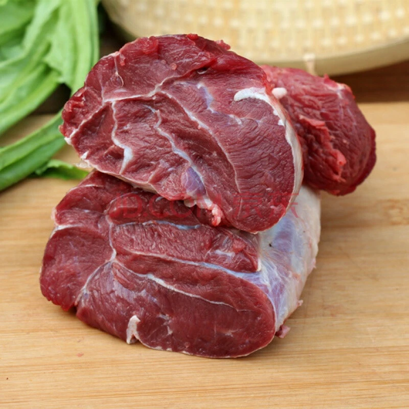 清真精品 牛腱子肉5斤 非真空包装京东或顺丰包邮