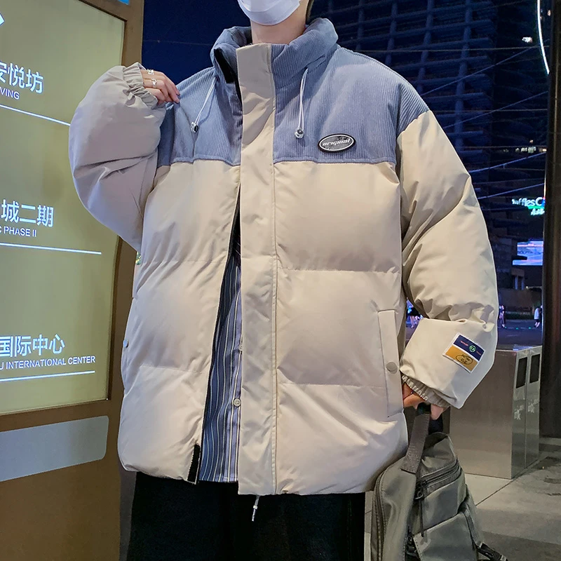 亦思哲棉衣外套男士冬季加厚宽松立领潮牌保暖棉袄衣服秋冬面包服