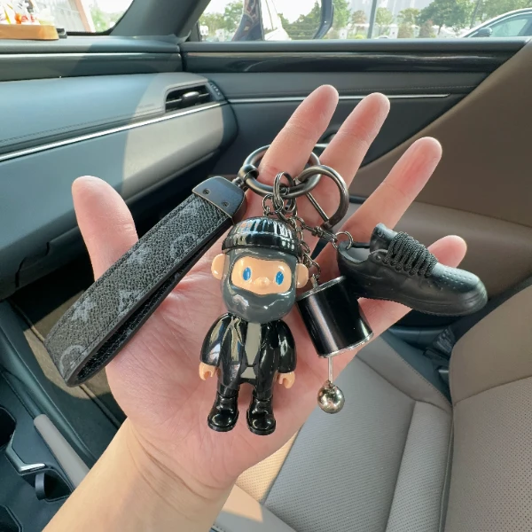 正版bob汽车钥匙奔驰宝马奥迪车钥匙扣包挂件男生女生礼物
