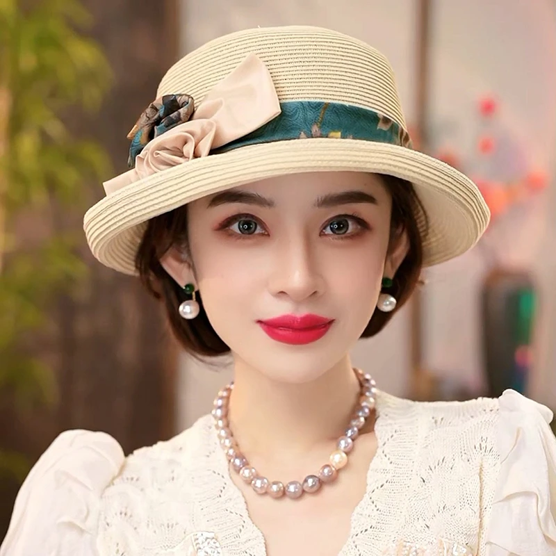 布塔特大帽檐防晒帽女士夏季户外防紫外线遮阳帽海边太阳帽PT1229