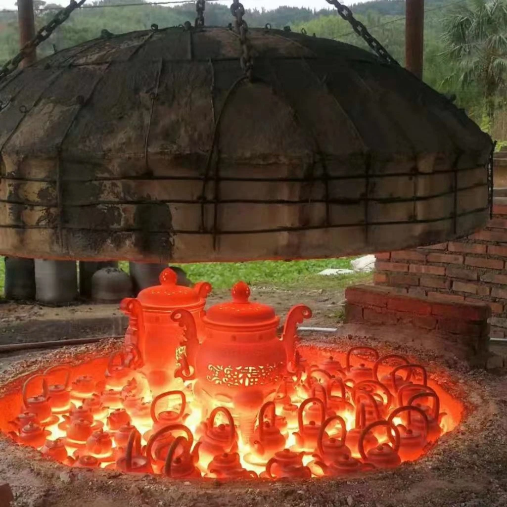 茶道器具 荥经手工黑砂器