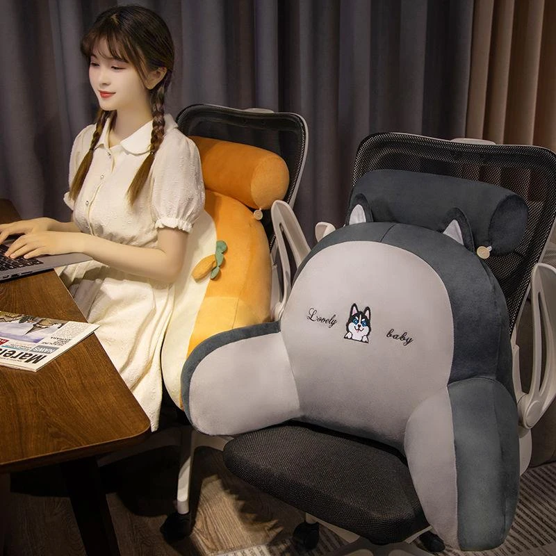 看书护颈护腰靠垫枕头抱枕冬季靠背枕床头沙发大靠垫学生宿舍床上