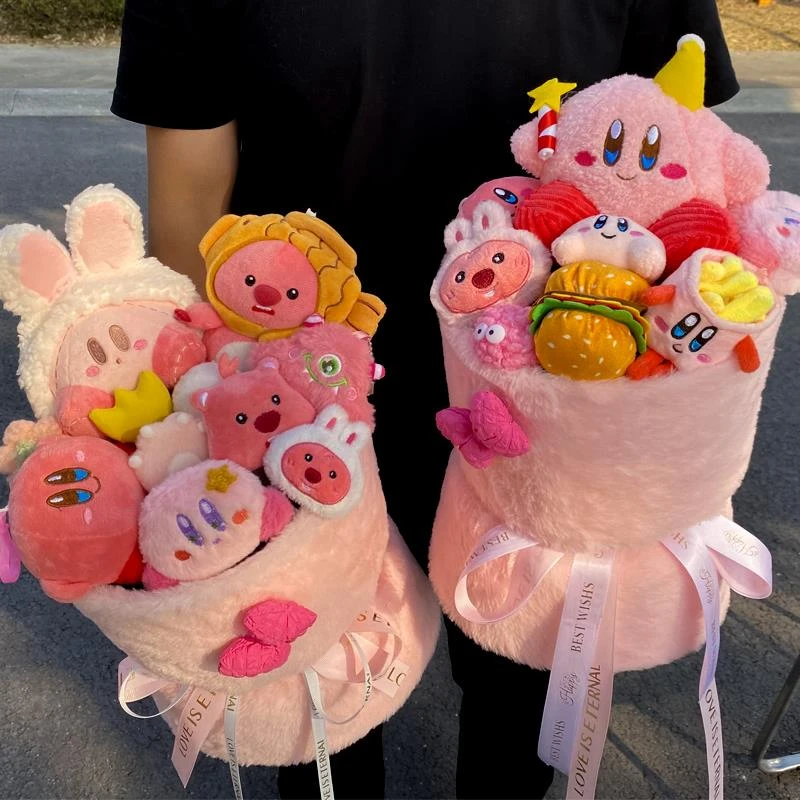 星之卡比女孩子礼物送女友老师公仔卡通生日礼物女生闺蜜玩偶花束