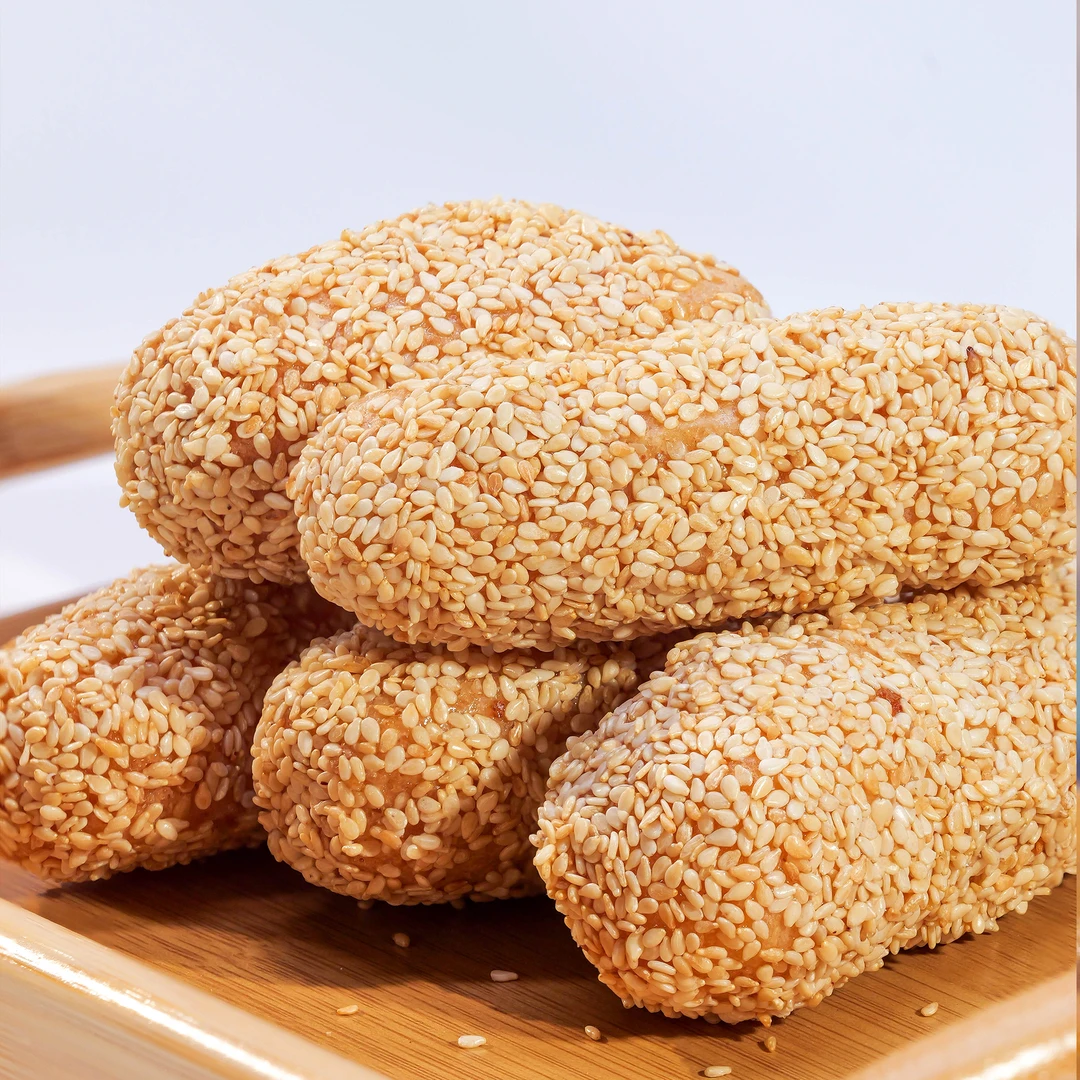 麦果福麻枣手工制作熟芝麻芋头酥麻枣办公室解馋零食250g真材实料