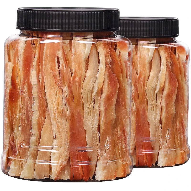 鱿鱼丝碳烤鱿鱼须儿童鱿鱼干即食手撕碳烤鱿鱼条片罐装解馋小零食