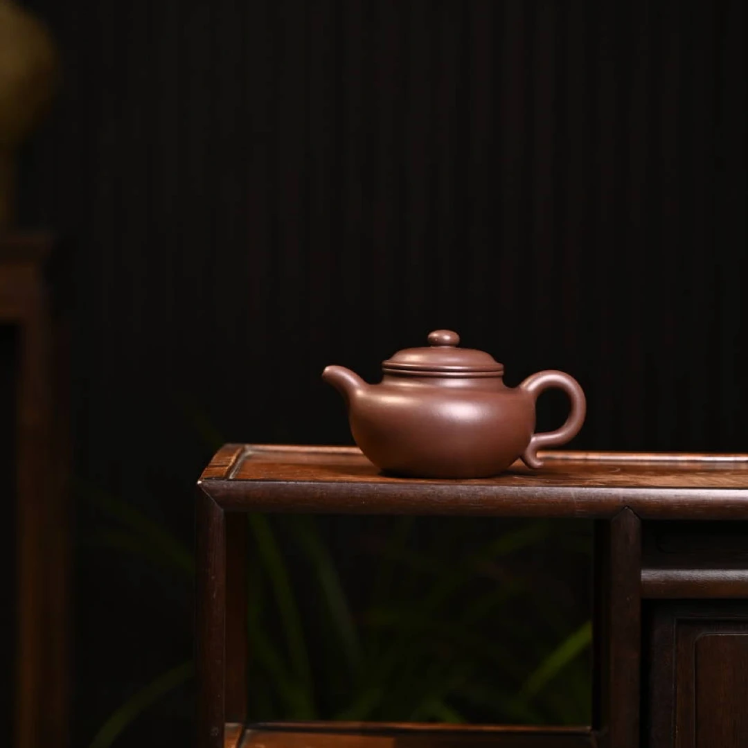 仿古壶 底槽青全手工 李小龙制 450cc