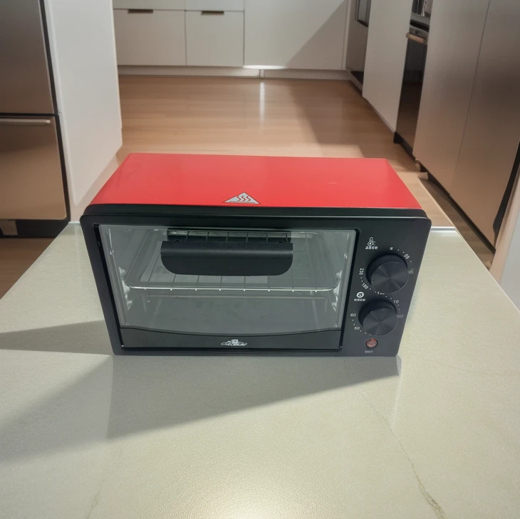 家用12L小型烤箱烤面包烧烤鸡腿多功能迷你电烤箱新手烘培台式