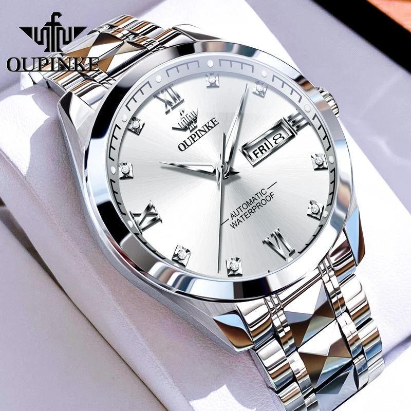 Oupinke/欧品客2024新款男士手表机械表全自动正品防水男表高档