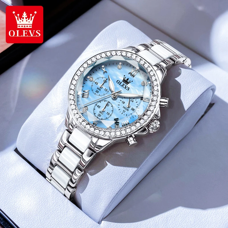 2024新款时尚潮流大表盘女表瑞士欧利时女士手表石英正品防水腕表