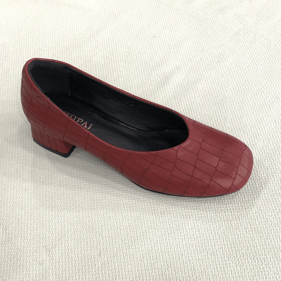 酷牌粗跟高跟鞋7892