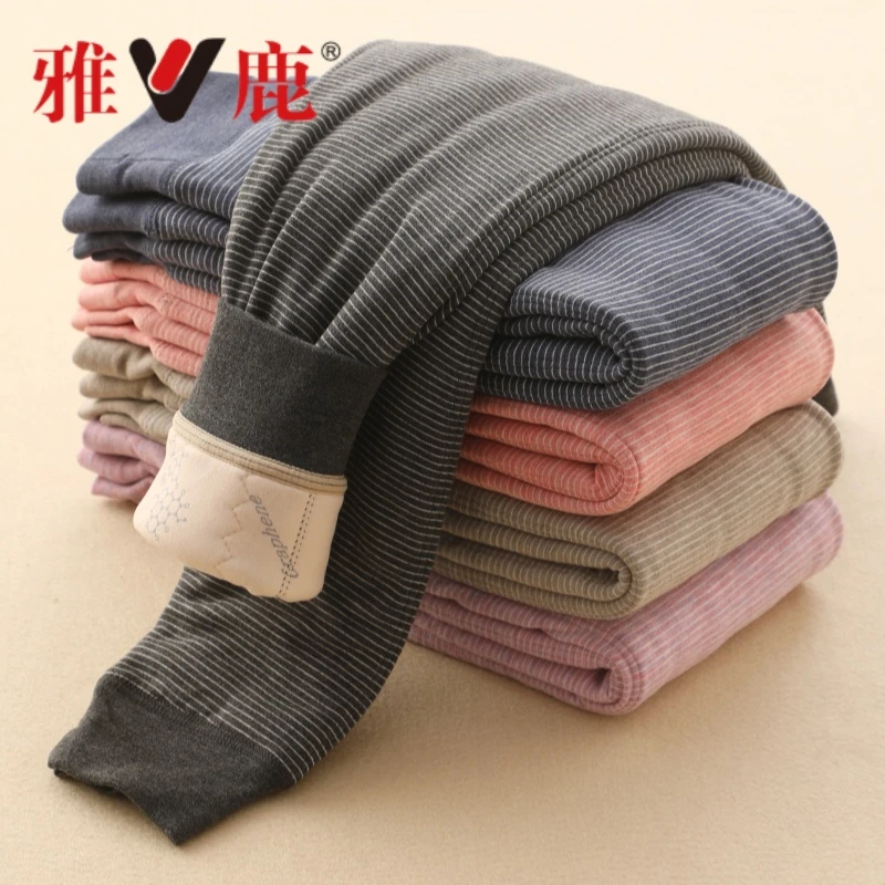 【海涛大叔】雅鹿【四层】冬季保暖裤中大童德绒加厚校服神器Z024B