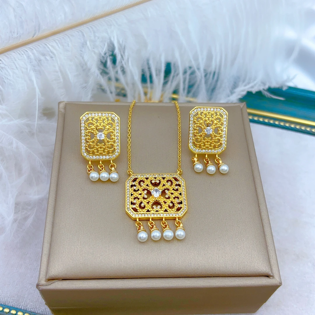 钛钢项链 47-20-6精美气质轻奢百搭经典金色优雅简约时尚精致美美