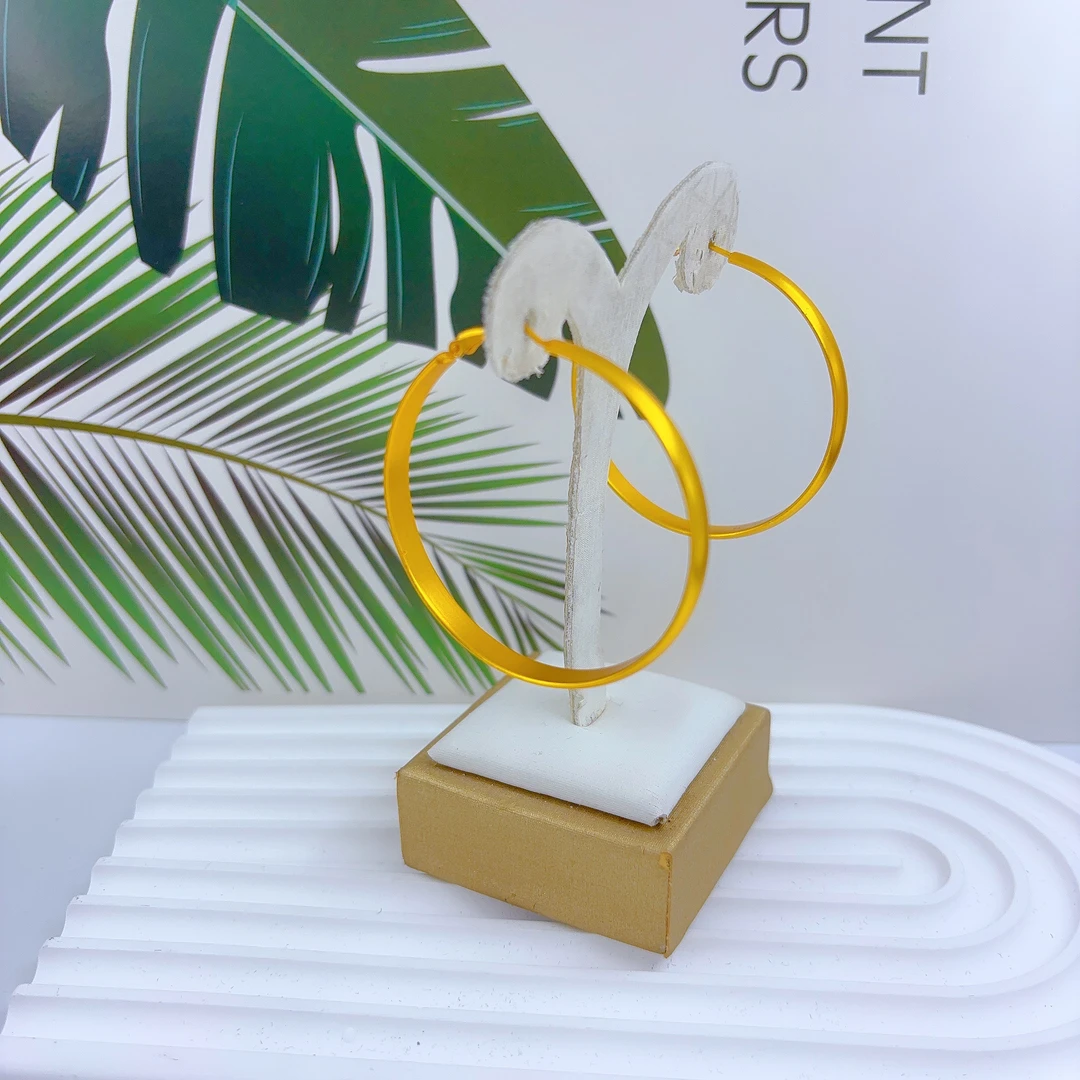 铜合金耳饰 朵朵谜饰品6-22-19时尚Nipal精美百搭气质素款项链美·