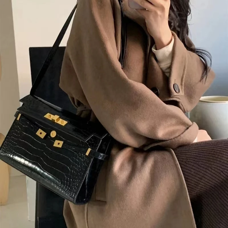 包包女曼哈顿包真皮女包凯莉包2023新款包腋下包2022斜挎包
