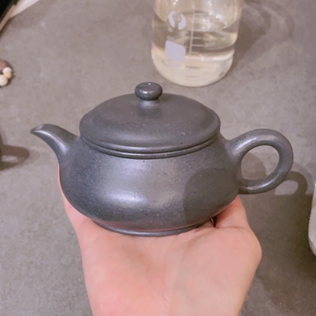 【闪购商品】紫砂茶壶a***默明炉壶半手天青泥