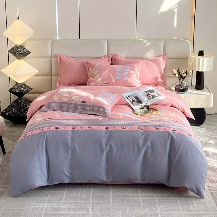 新款全棉加厚纯棉印花四件套亲肤柔软防滑防静电