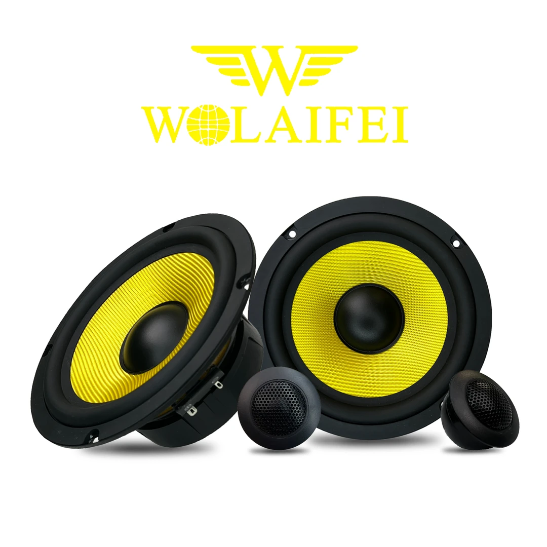 【飞哥】二分频 W323PRO 黄盘玻纤 低音炮音响喇叭柏林之声丹拿