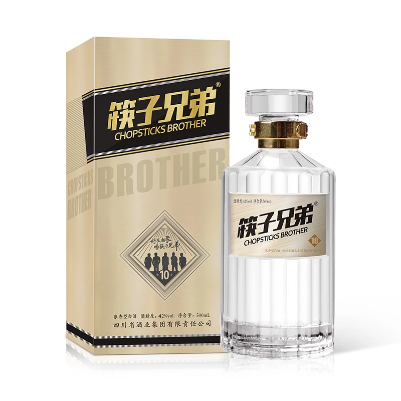 筷子兄弟10版 浓香型白酒500ML