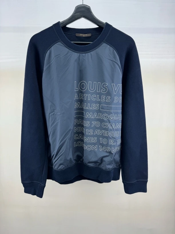 Louis Vuitton 标语卫衣/L码/98新