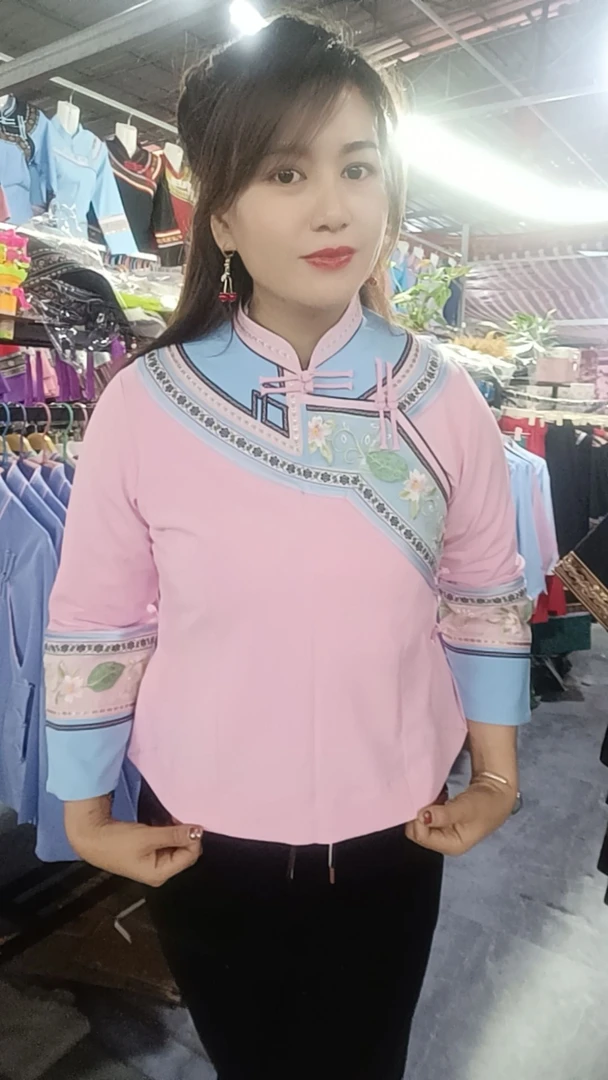 新款民族服装少数民族服装壮族服装云南服装