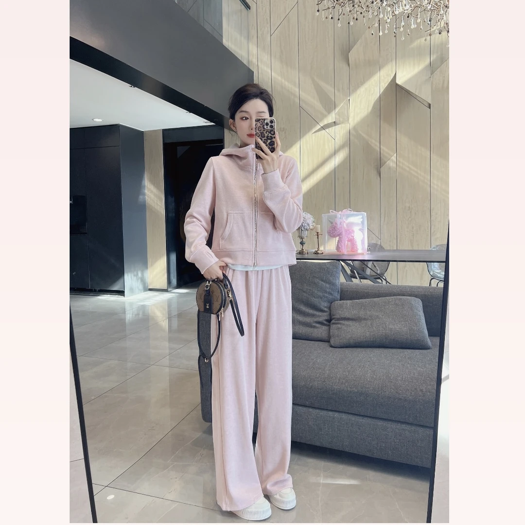 【大静静】新品松弛感·加绒加厚休闲套装
