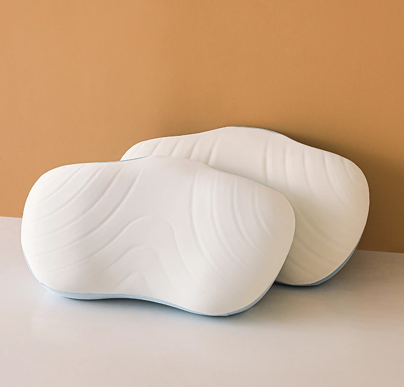 2024春夏新品蝶形软支护颈枕 凉感枕
