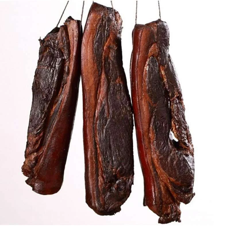 柏树吖烟熏腊肉（默认烧皮)以实际称重为准