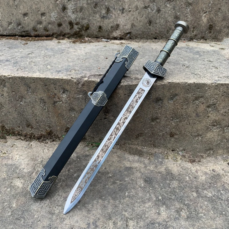 秦王剑不锈钢刀剑小短剑宝剑汉剑风云战剑卧龙小剑未开刃