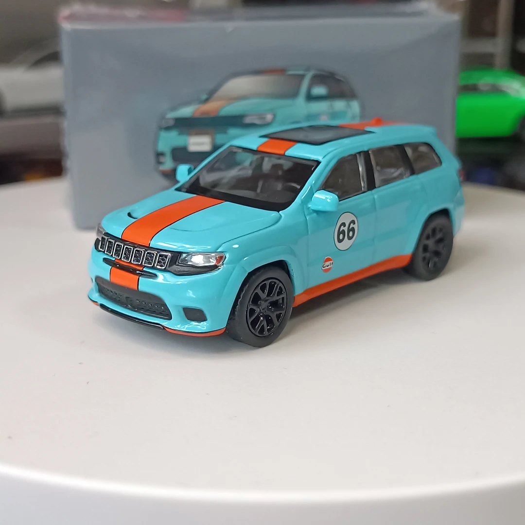 JKM 1:64 JEEP吉普大切诺基合金车模型轿车金属车玩具摆件收藏