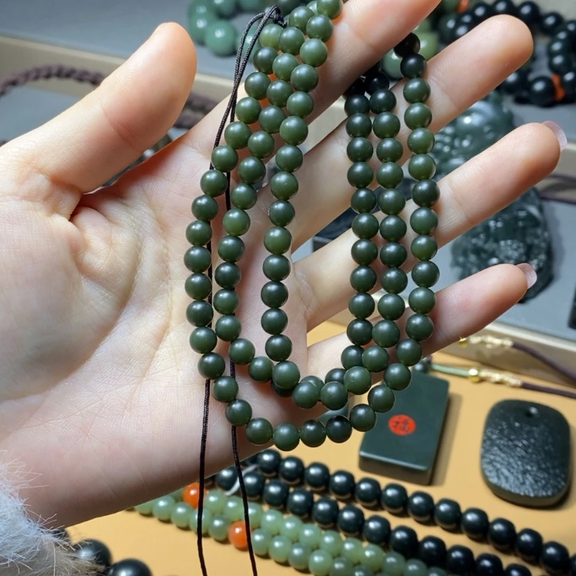 【闪购商品】和田玉(青玉)手串未镶嵌