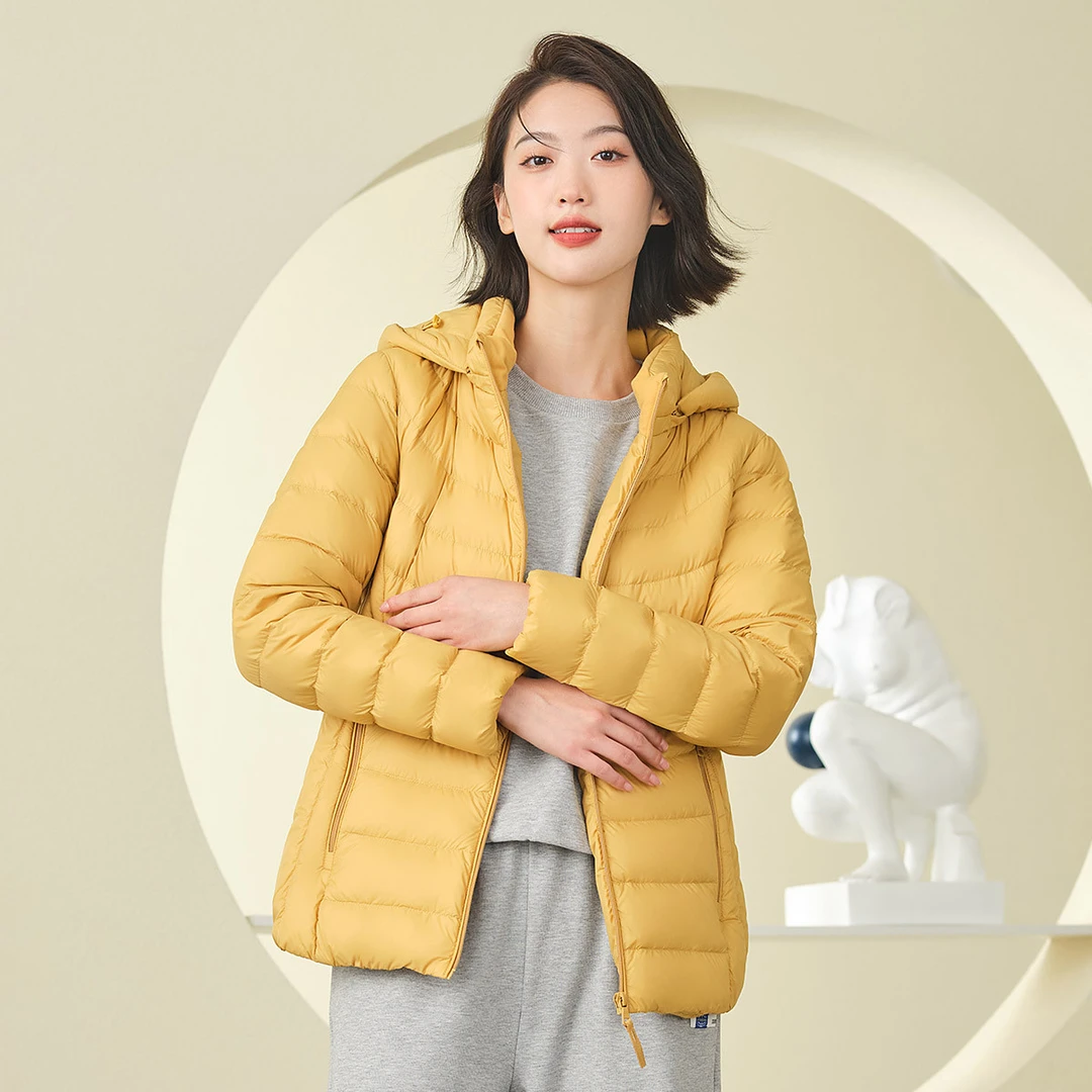 【粉丝专享】坦博尔女中老年轻薄羽绒服TD236236