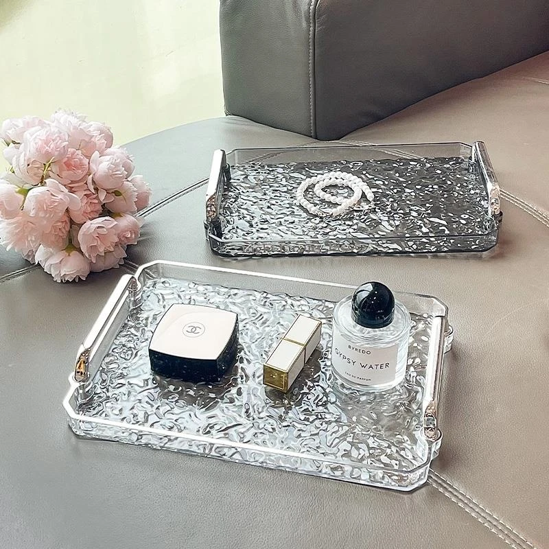 日本神器简约工艺托盘长方形家用放杯子茶杯水杯酒杯茶盘收纳盘