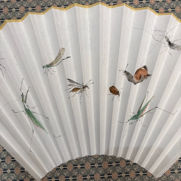 王冰老师折扇扇面