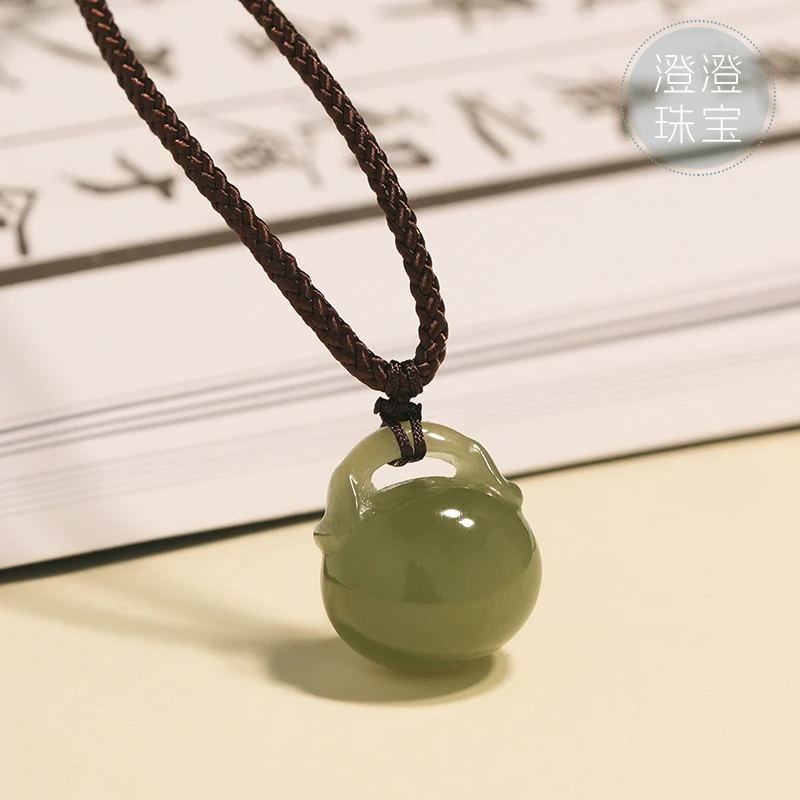 {澄澄珠宝}和田玉晴水福袋气质百搭