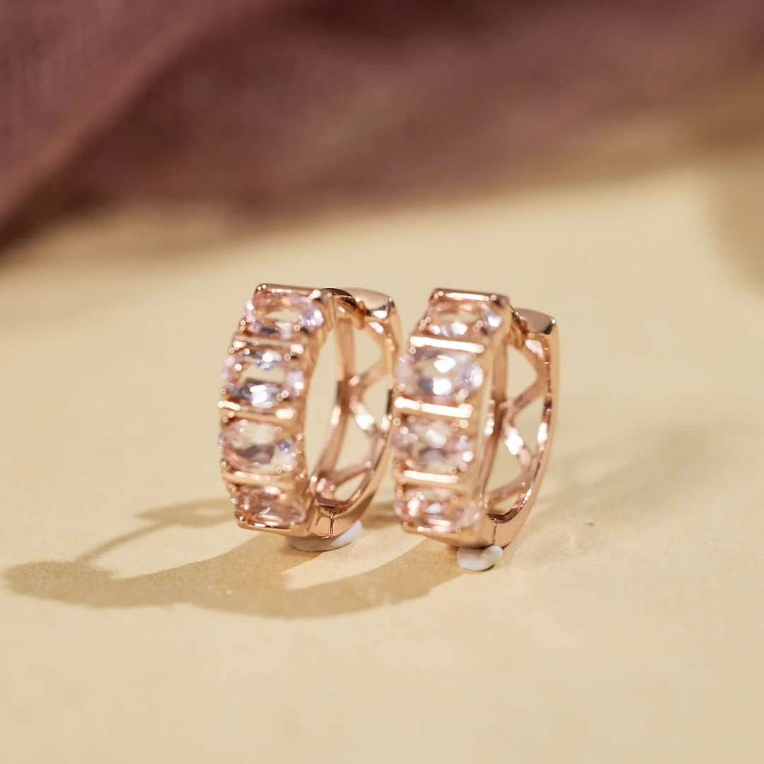 【歪歪】摩根石耳饰*S925镶嵌W1462