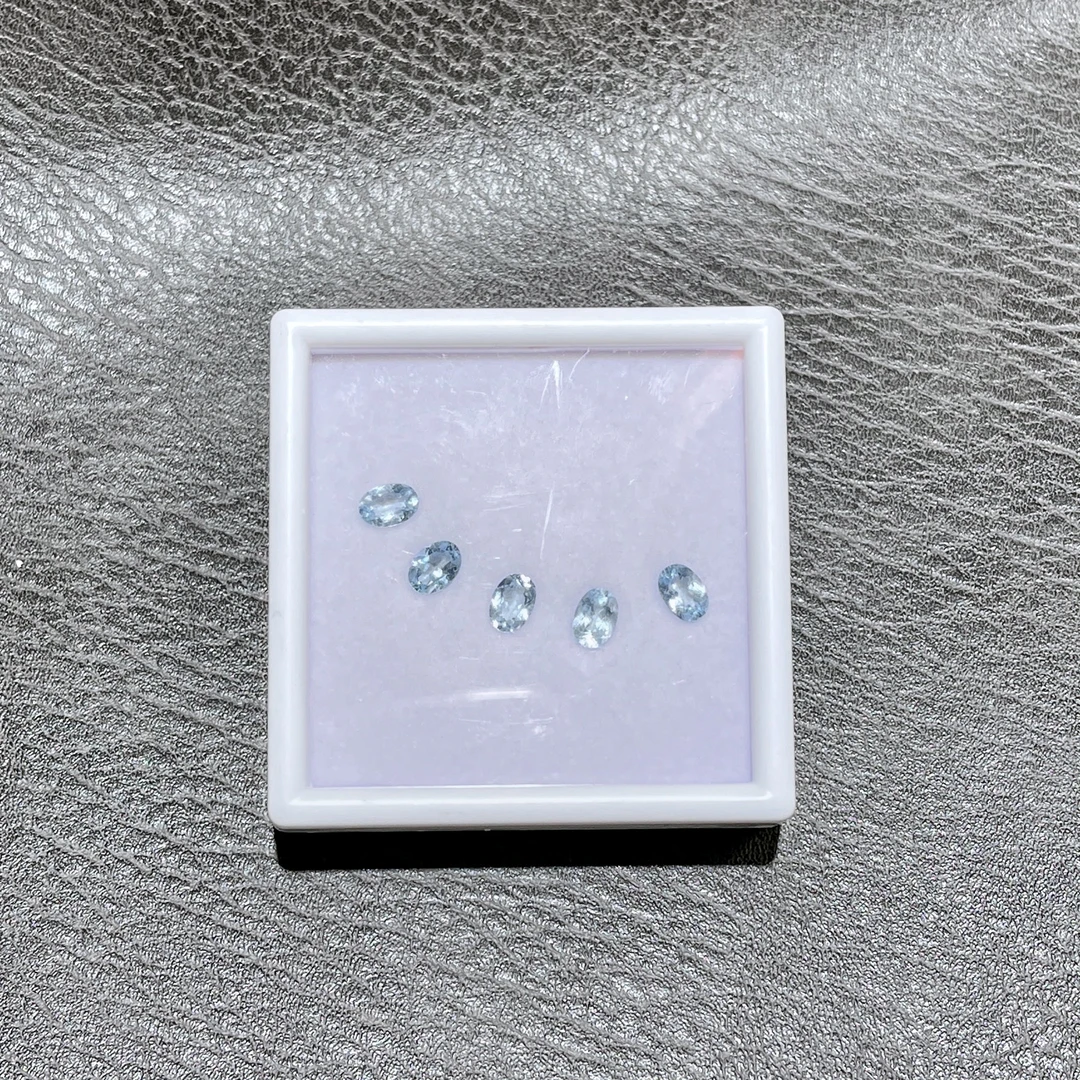【歪歪】尘宵*海蓝宝裸石*(5颗)W2837-2