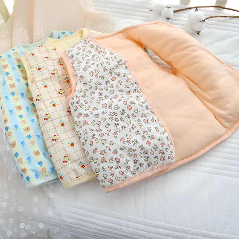 儿童秋冬加厚马甲外穿新品婴儿宝宝保暖坎肩8个月-2岁超洋气打底