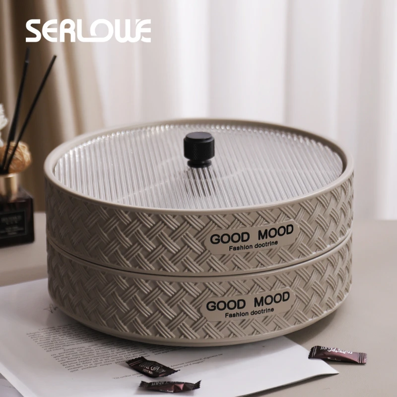 高档树脂干果盘轻奢风客厅现代简约会所民宿高级感糖果坚果收纳盒