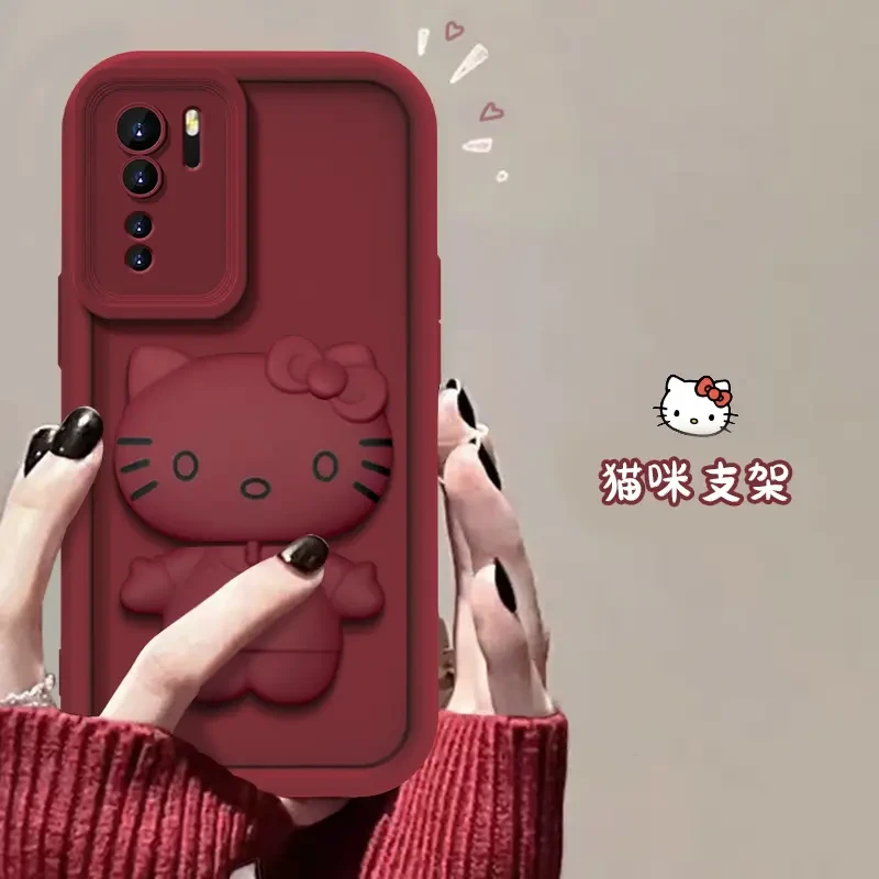 华为nova7SE手机壳猫猫支架款网红爆款天眼硅胶全包防摔可爱女款