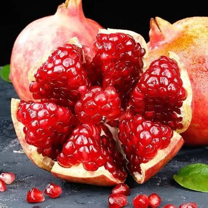 会理石榴正宗四川突尼斯软籽石榴新鲜采摘果园直发爆甜多汁鲜红