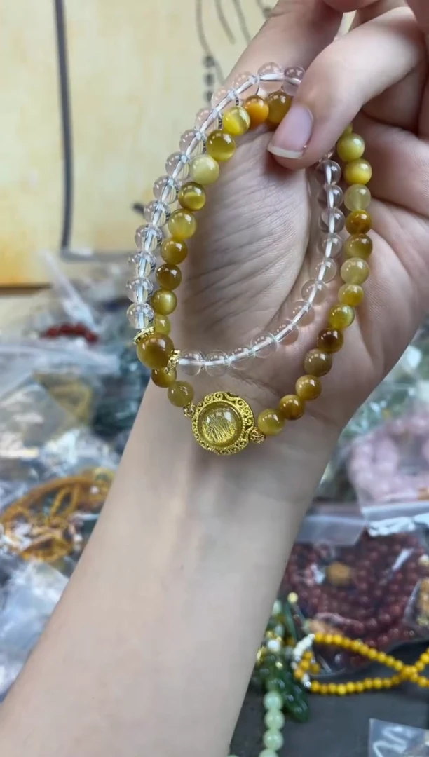 【闪购商品】石英质玉手饰未镶嵌055手串