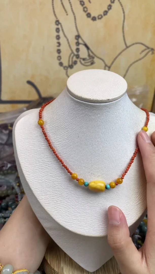 【闪购商品】玛瑙项链未镶嵌584项链