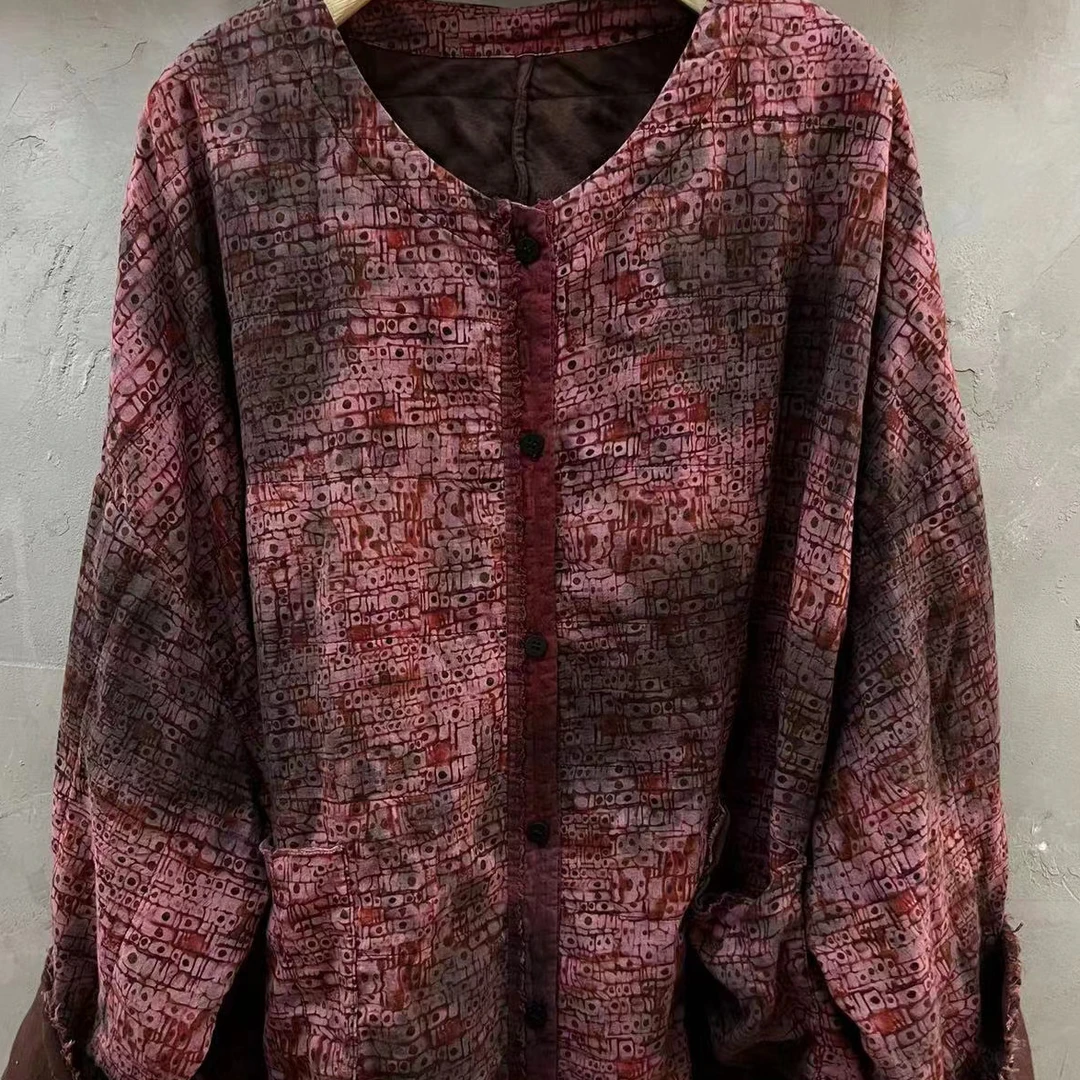 沐宸布衣古兰木双层上衣