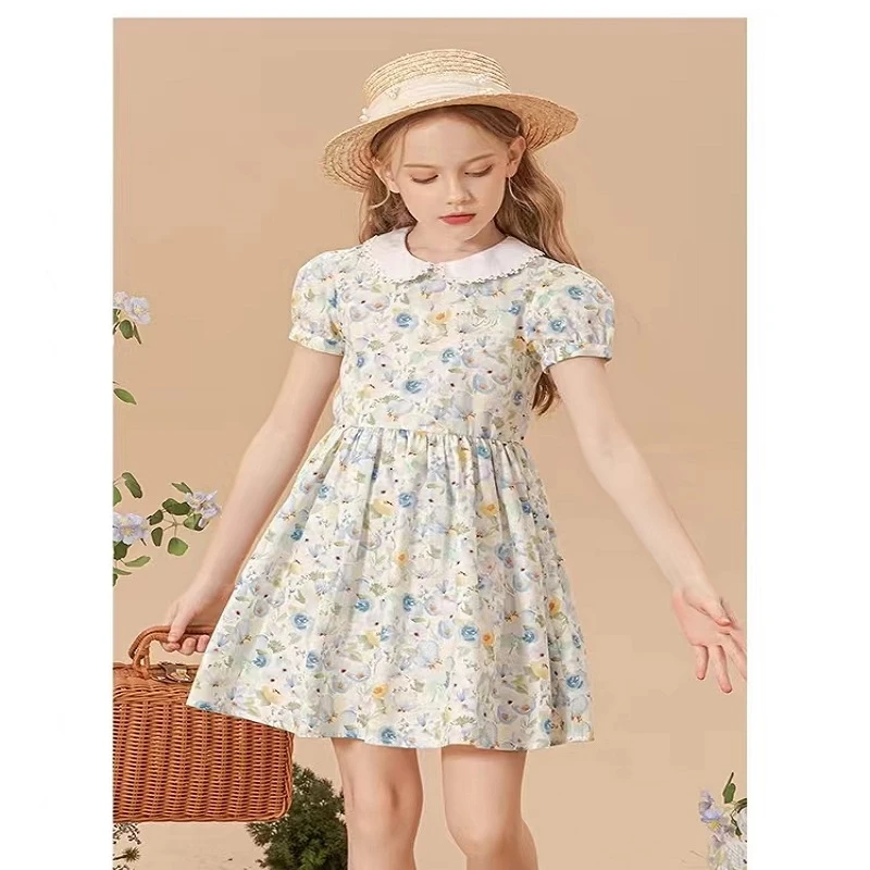 【柚子童装优选】（0200--299）一二线品牌童装走量价碎花女童洋气