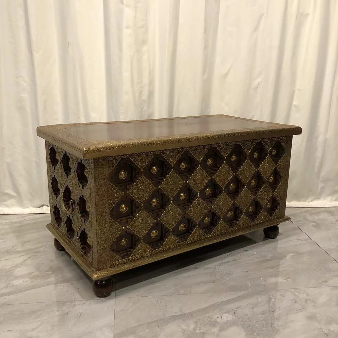 BORCH/博瑞奇收纳箱茶几黄檀木茶几（08521）