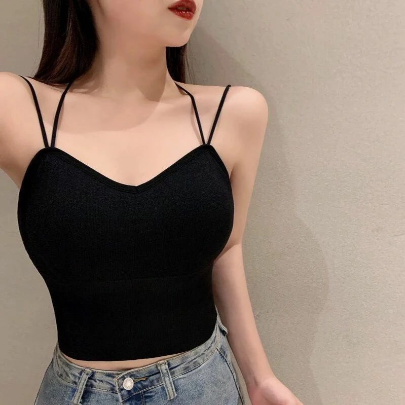2257美背可外穿吊带背心女百搭内搭大码吊带（以主播手里实物为准）