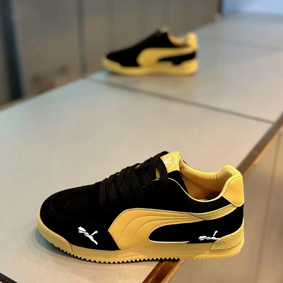 男鞋冬季2025新款复古潮流休闲鞋加绒时尚百搭复古潮鞋轻便低帮鞋